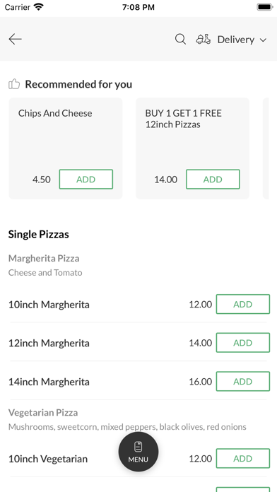 Wimborne Kebab House, Screenshot