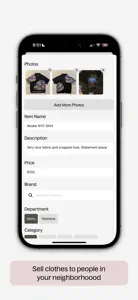 Coo - Local Clothing Resale screenshot #5 for iPhone