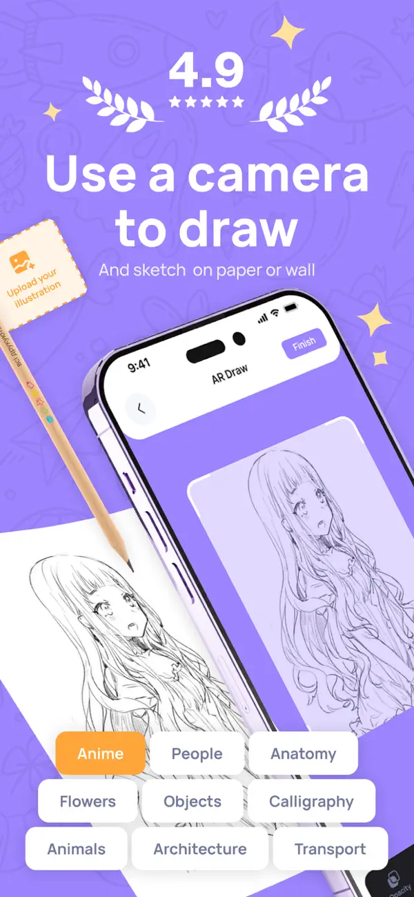 #1. AI Sketch Simply – ARtist (iOS) Ved: GT TRADE SIA