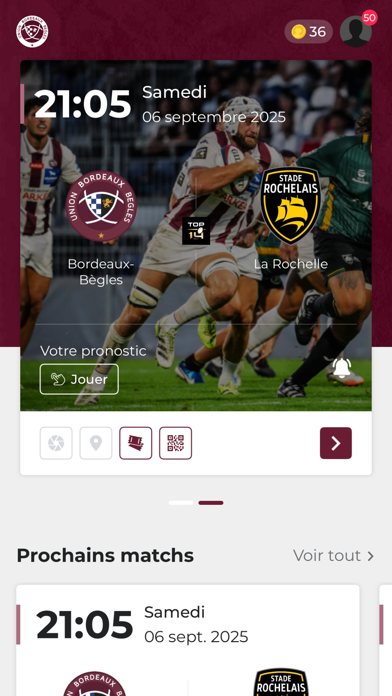 Screenshot #2 pour UBB Rugby