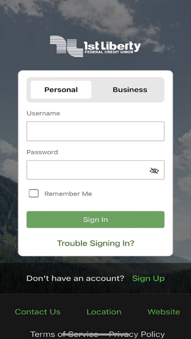 1st Liberty FCU Mobile Banking Screenshot