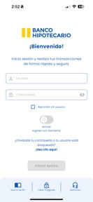 App Móvil BH screenshot
