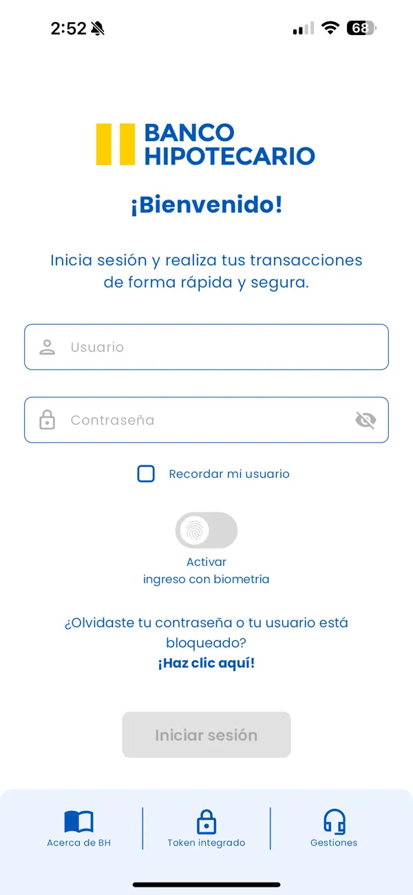 Screenshot #2 pour App Móvil BH