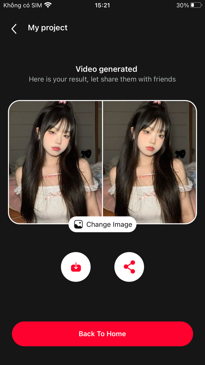 Live Portrait AI Face Dance