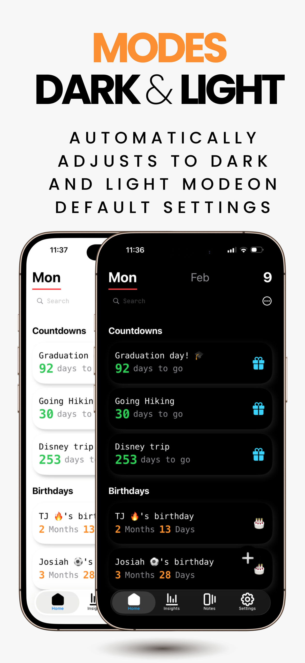 Countdown Widgets - Sincey screenshot