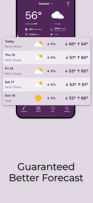 Tempest Weather iPhone screenshot 2