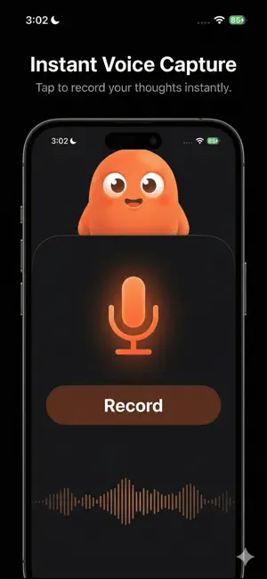 Voci: AI Voice Note Taker screenshot 1