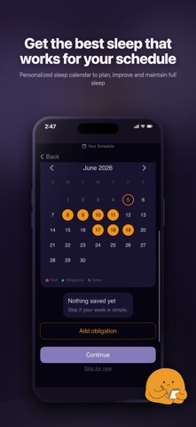 ShiftNight: Sleep Tracker screenshot