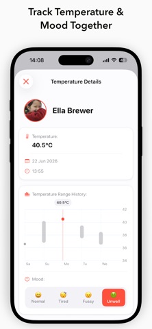 WellBee: Family Health Diary iPhone screenshot
