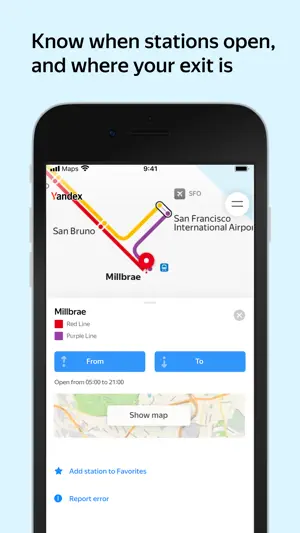 Yandex Metro screenshot 2