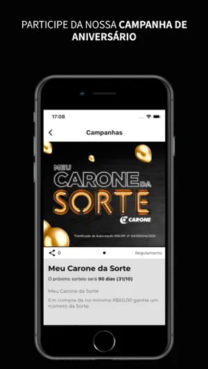 Clube Carone APP screenshot 4
