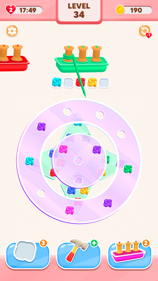 #3. Rope Jam! (iOS) 由: YAMY STUDIO YAZILIM VE OYUN GELISTIRME ANONIM SIRKETI