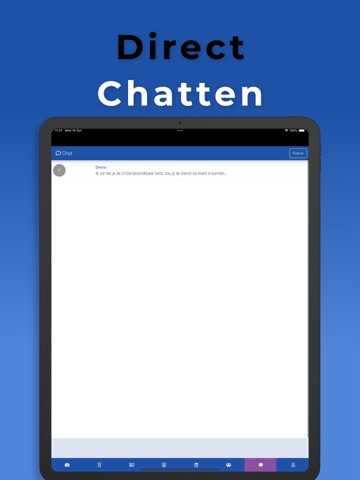 Zorgkanjers iPad screenshot