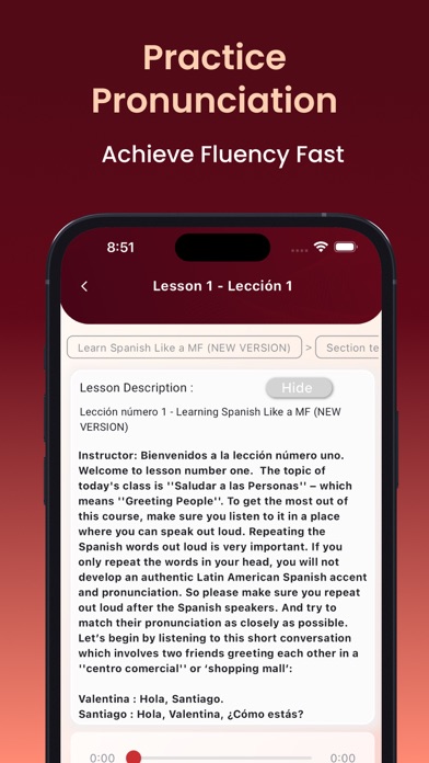 How to Learn Spanish Like a MF Screenshot