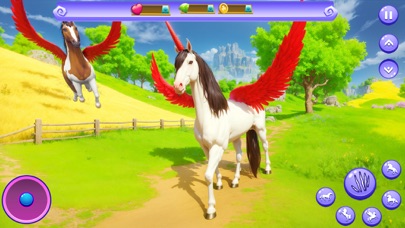 Wild Unicorn Horse Family Sim Screenshot