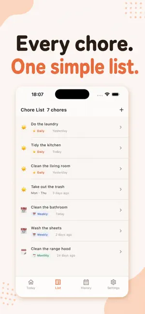 Chore Note: Checklist & Widget screenshot 2