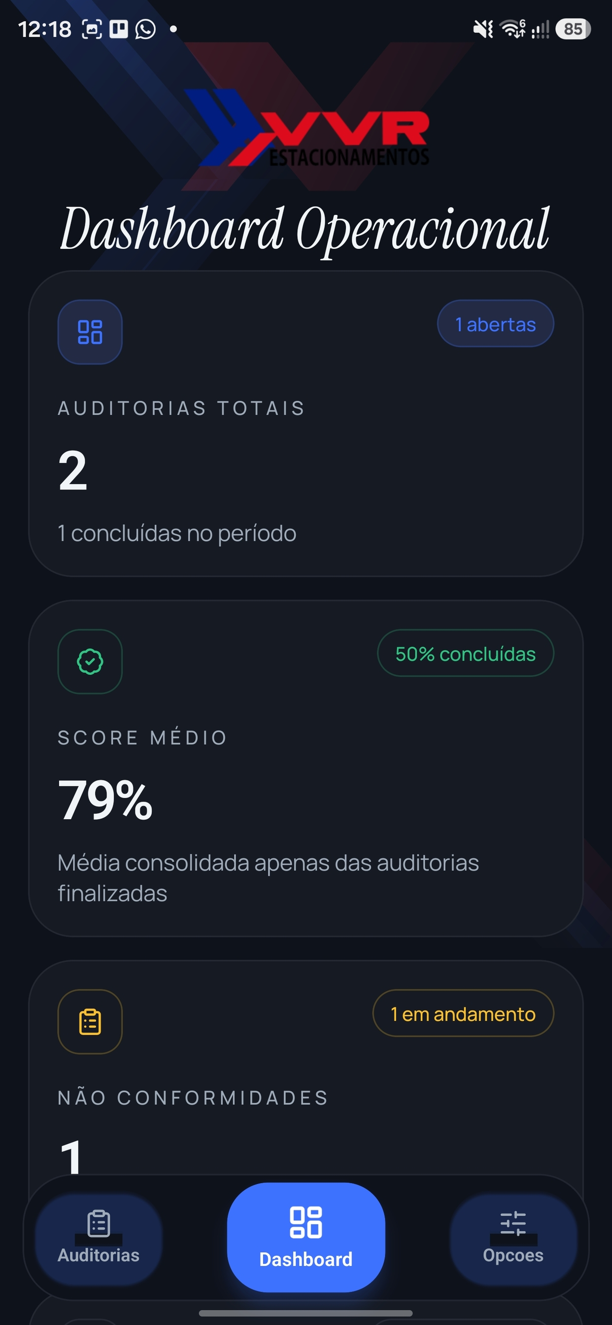 VVR Operações screenshot 3