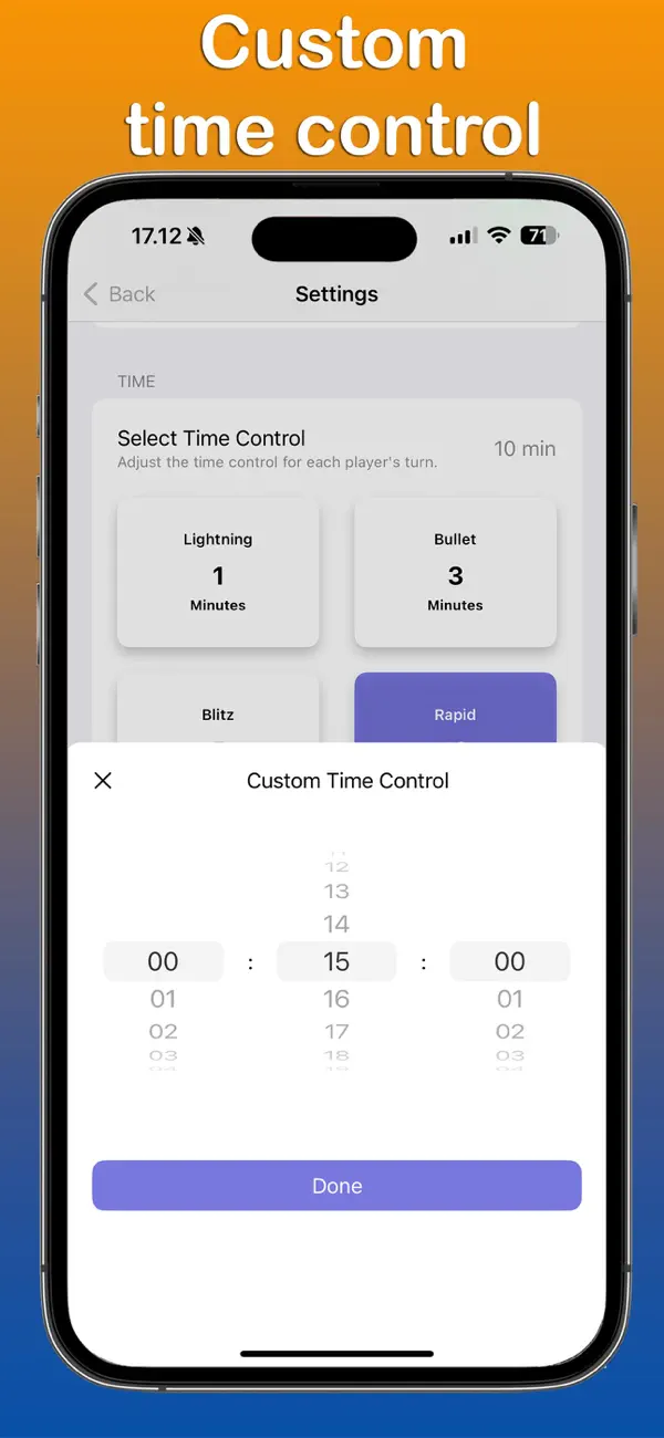 #4. Chess Timer - Clock ™ (iOS) Ved: Andy Sutanto