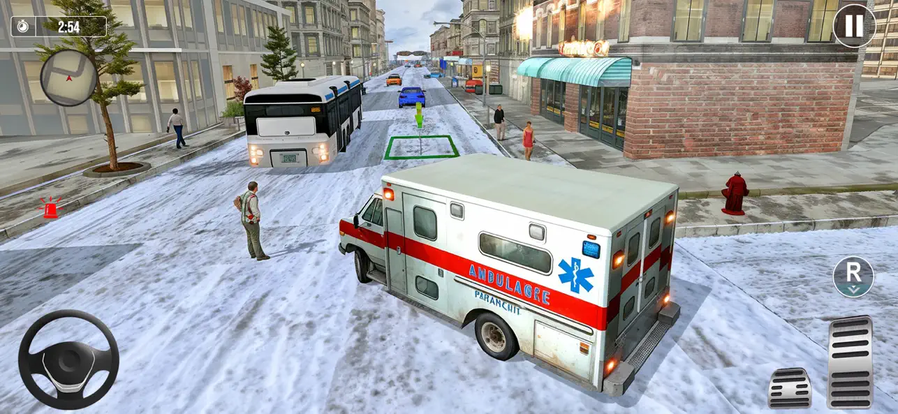 Screenshot #2 pour simulateur d'ambulance 3D