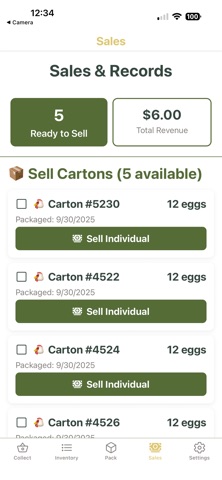 Egg Inventory screenshot