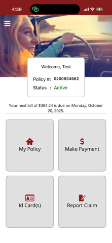 Falcon Insurance Company iPhone screenshot