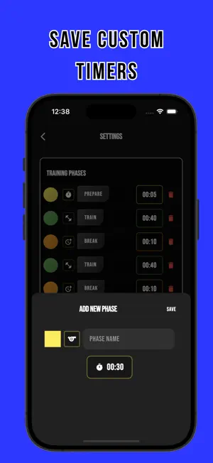Interval Timer Tabata Hiit screenshot 3