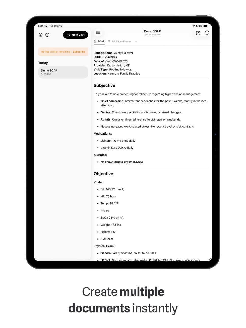 iPad screenshot