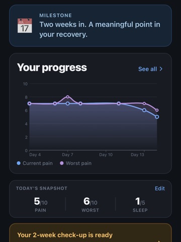 MoveAgain: Knee & Hip Recovery iPad screenshot