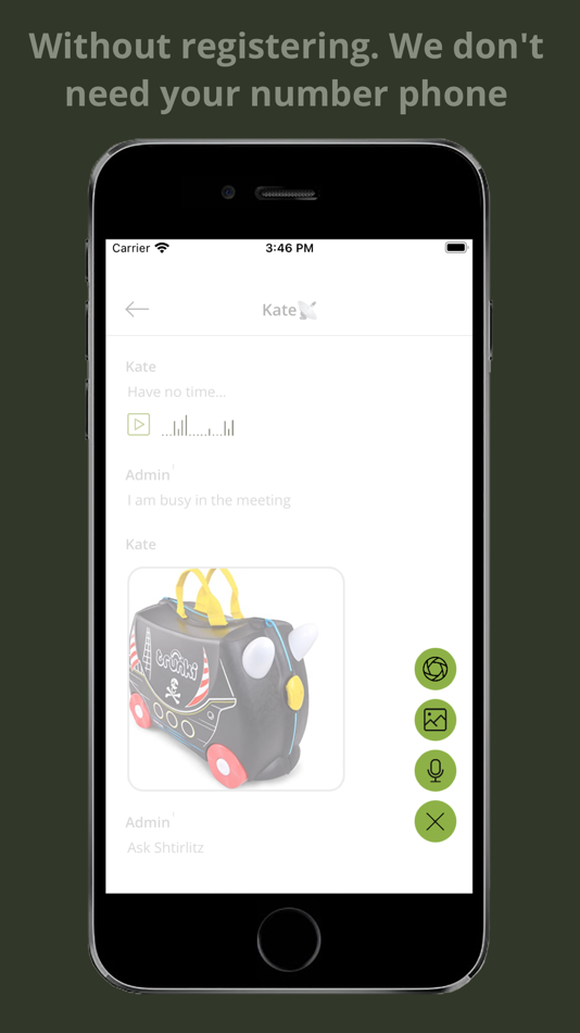 #3. SpyChat: Invisible Chat (iOS) Podle: Alexey Shevchenko