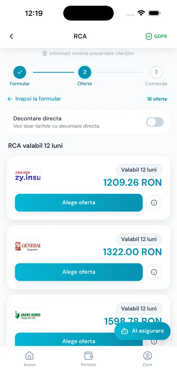 Screenshot #3 pour i-Asigurare