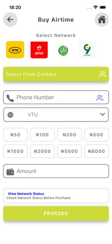 App screenshot