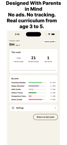 NumBee: Preschool Math Game screenshot