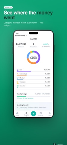 Fincurry: Family Expense App screenshot
