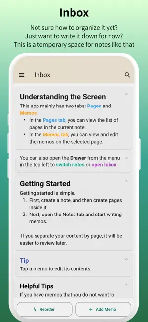 Memos as Blocks - PieceNote screenshot 4