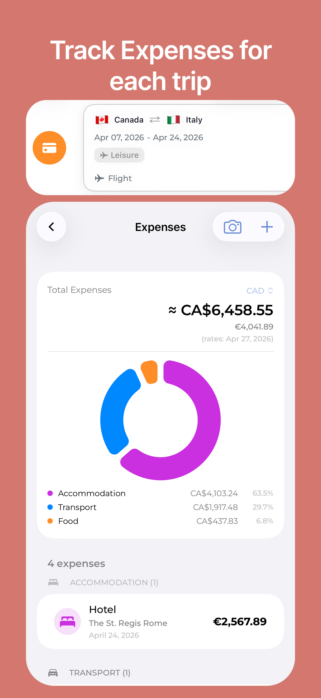 StayStat: Visa & Residency Log