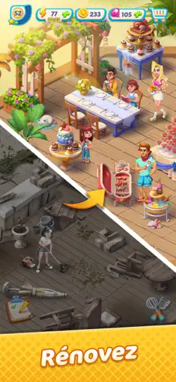 Capture d'écran de Gossip Harbor : Jeu De Fusion sur iPhone 3