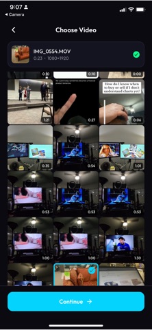 ClipDuet: Reaction Video Maker iPhone screenshot