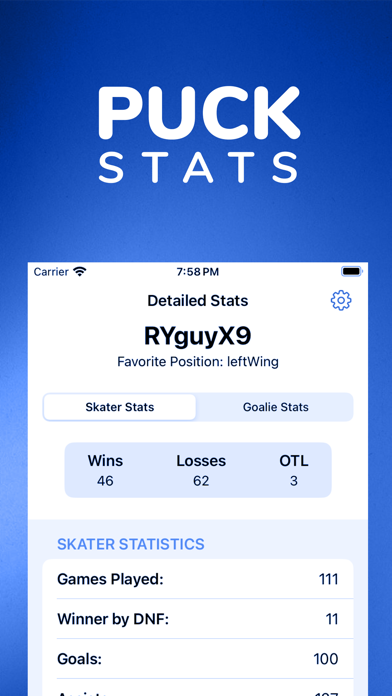Screenshot #2 pour Puck Stats