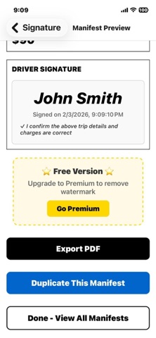 Emanifest screenshot