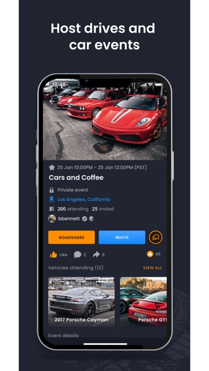 RoadStr - Car Routes & Events screenshot-3