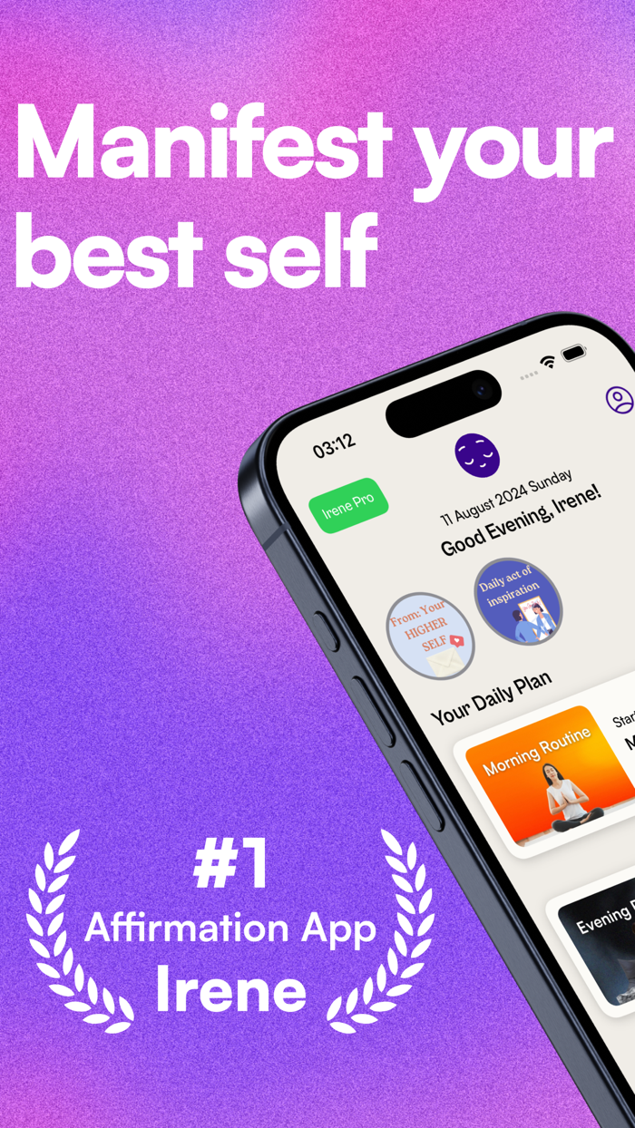 I Am Daily Affirmations Irene