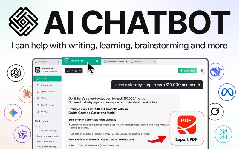AI Chat Bot • Ask Assistant app screenshot