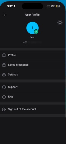 Bale - Messenger iPhone screenshot 3 — social networking app by MohammadHossein AnsariGolboteh