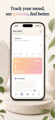 Grindle - AI Mood & Self-Care Screenshot 2 of 7