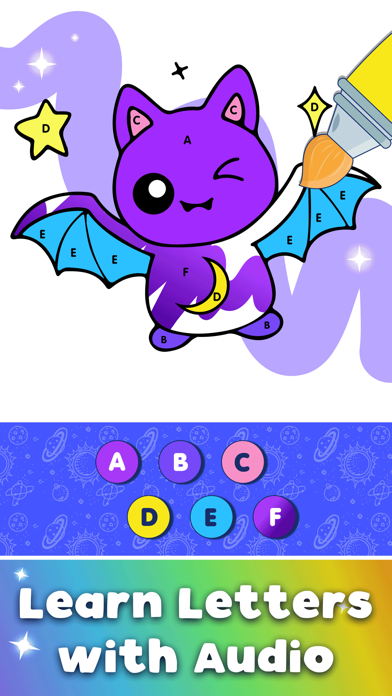 Baby & Kids Coloring Book Art iPhone screenshot 3 - Education app