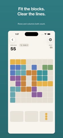 Gridlock: Block Puzzle iPhone screenshot