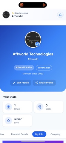 AffWorld screenshot
