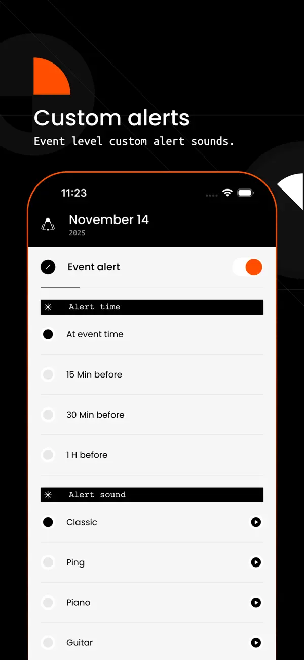 #4. Time & Date (iOS) Von: Cristian Radu