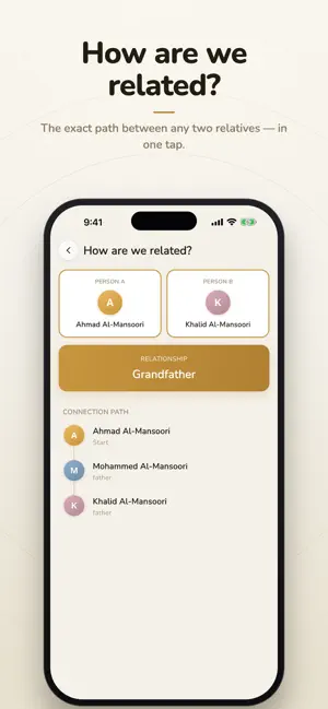 Nasab - Family Tree screenshot 3