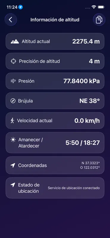 Altitud en Tiempo Real screenshot 5 of 7